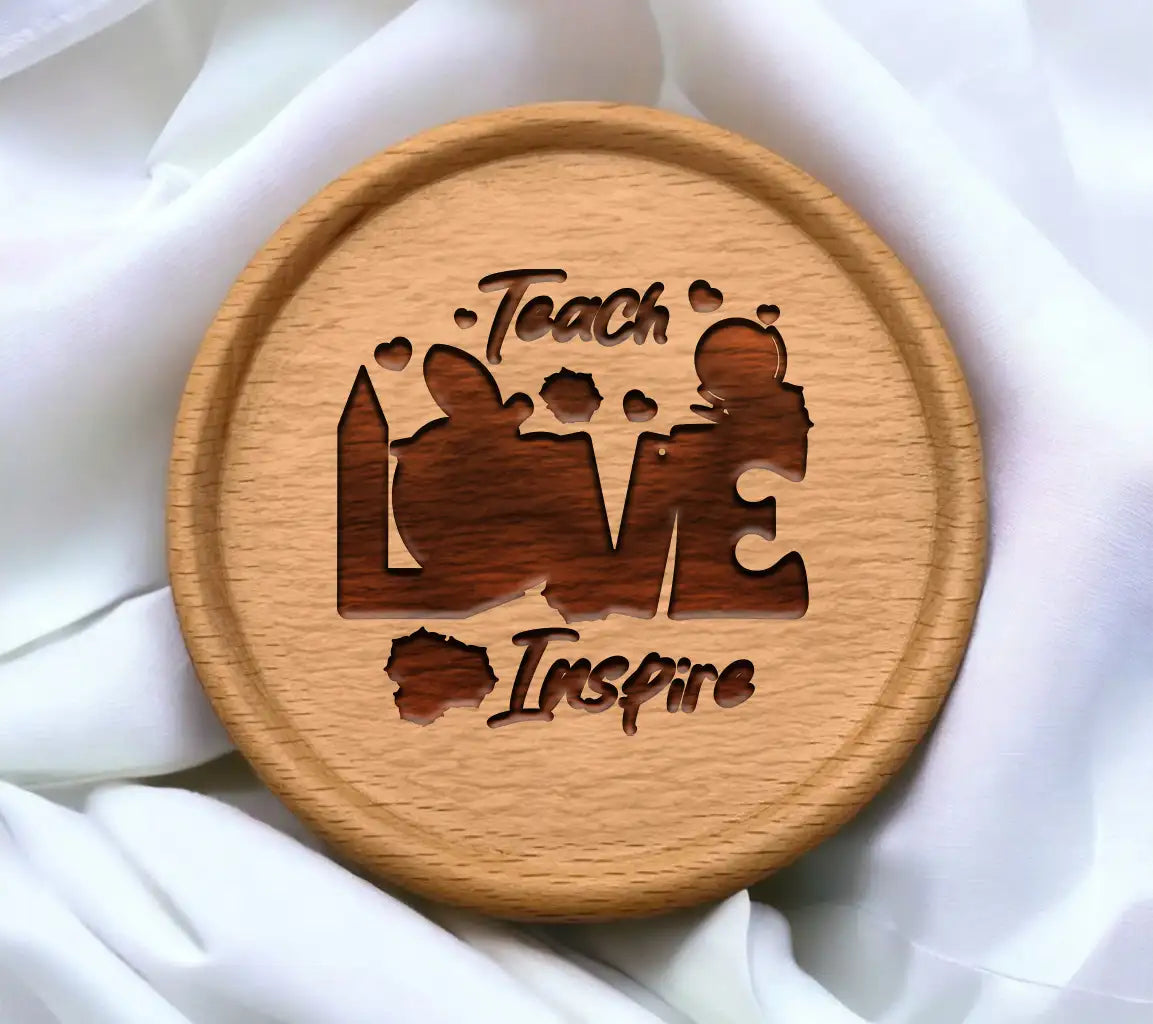 Teacher Love & Inspire SVG  SVG