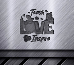 Teacher Love & Inspire SVG  SVG