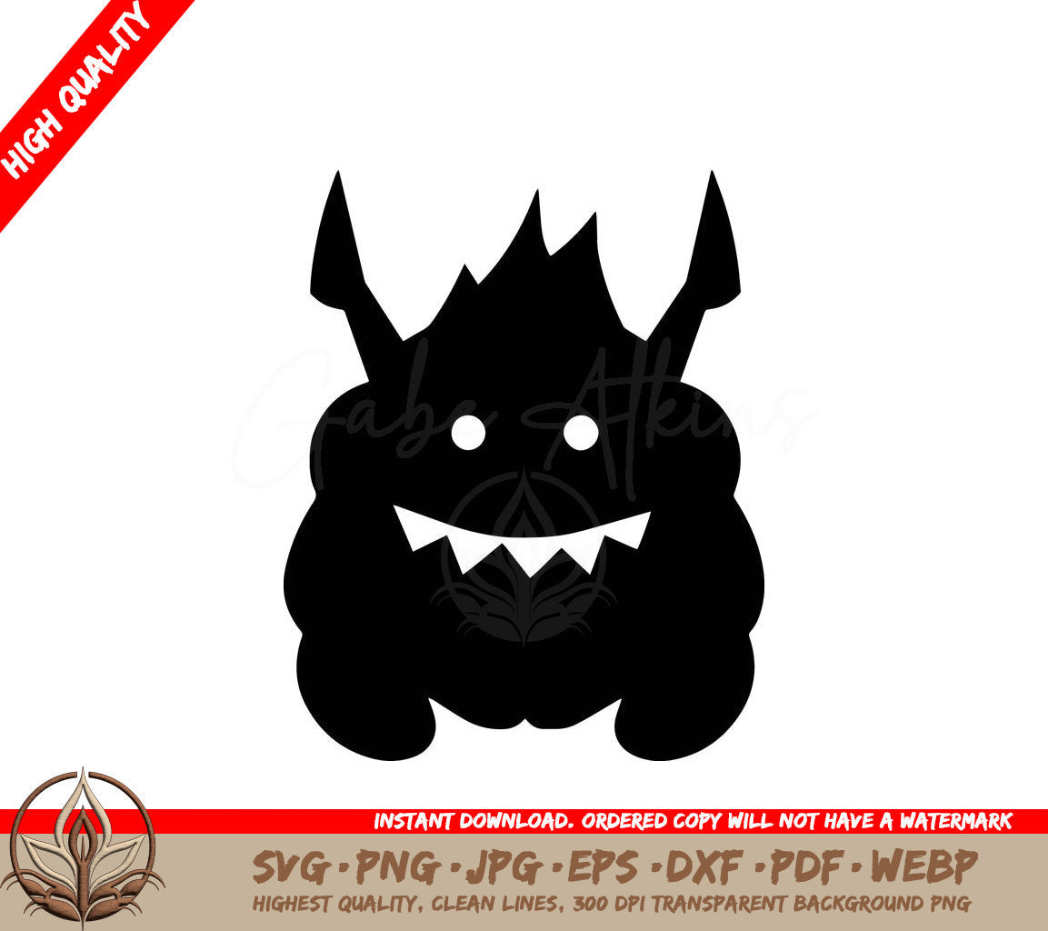 Terrifyingly Cute Beast - Digital Design File for Crafters and Makers 
