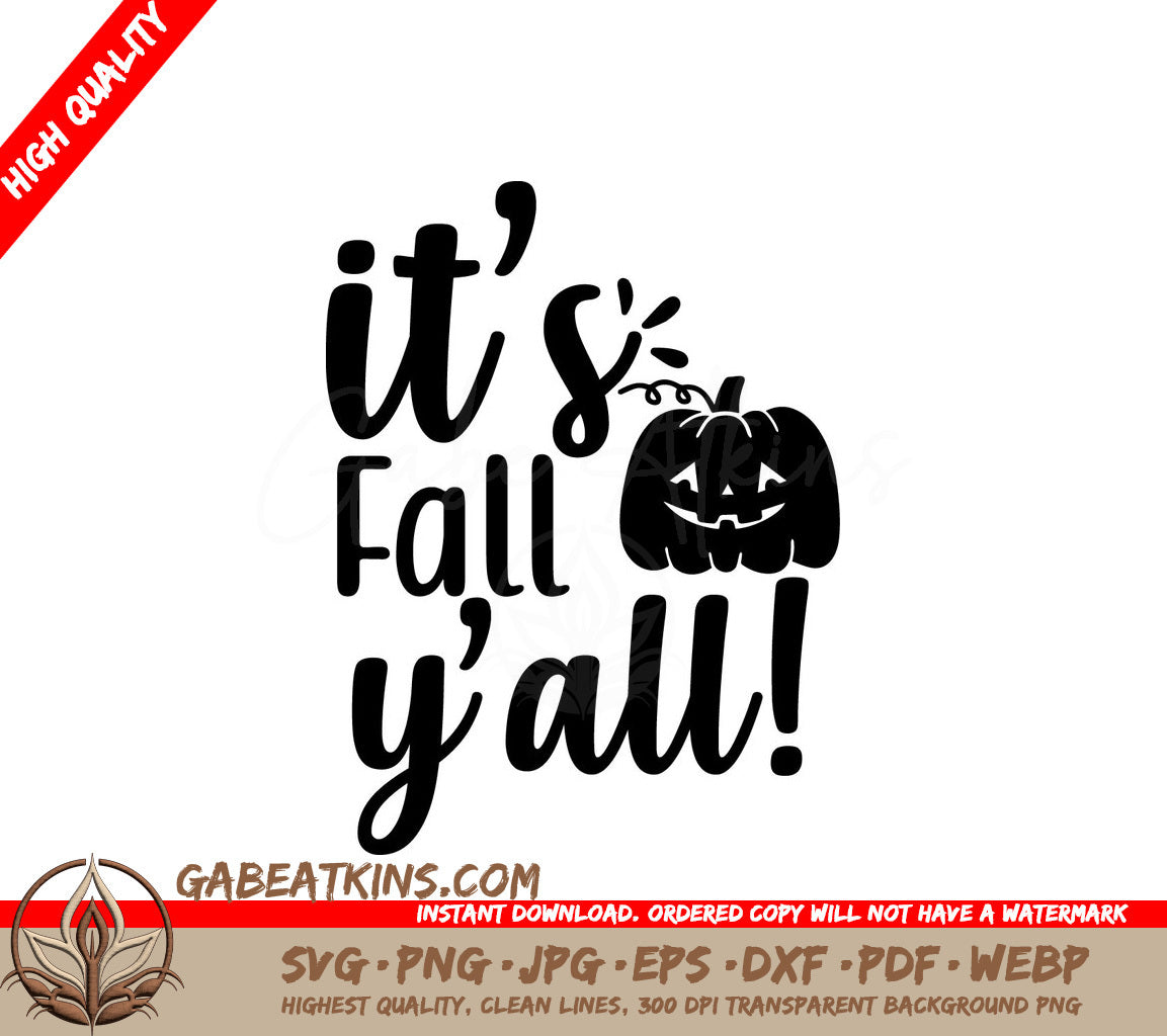 Fall Yall  SVG SVG