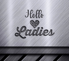 Pink Hello Ladies Heart SVG SVG