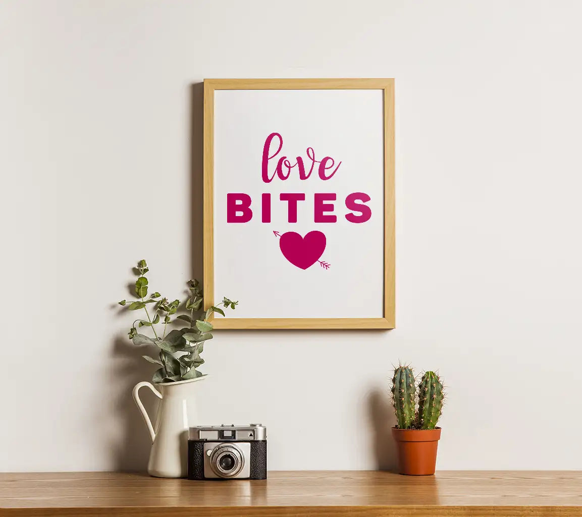 Love Bites Heart Arrow SVG SVG