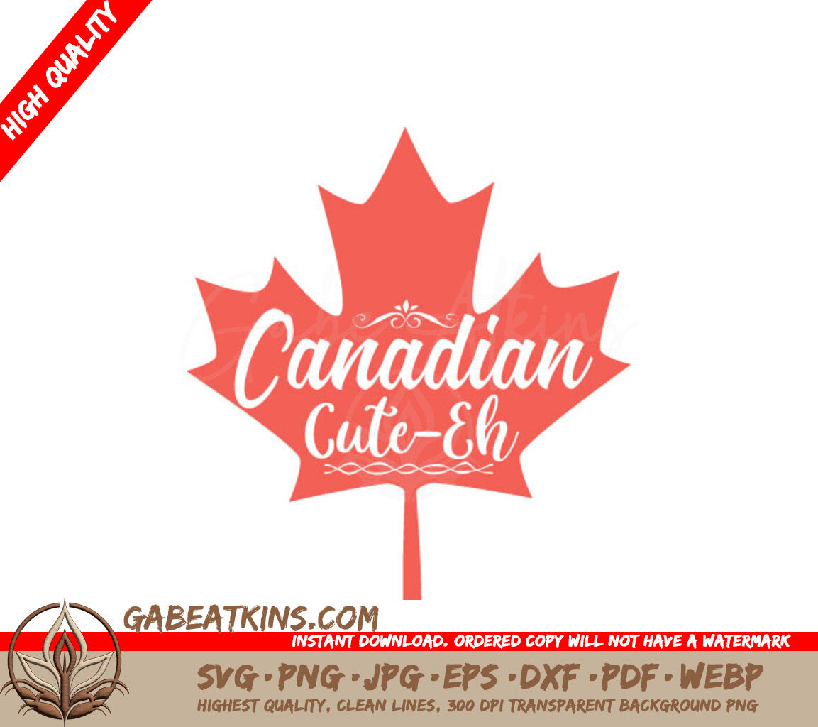 Canadian Maple Leaf SVG SVG