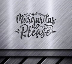 White Background Margarita SVG Design SVG