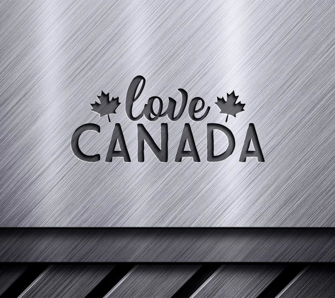 Love Canada Maple Leaf SVG SVG