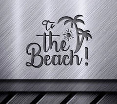 Beach Palm Tree Sun SVG SVG