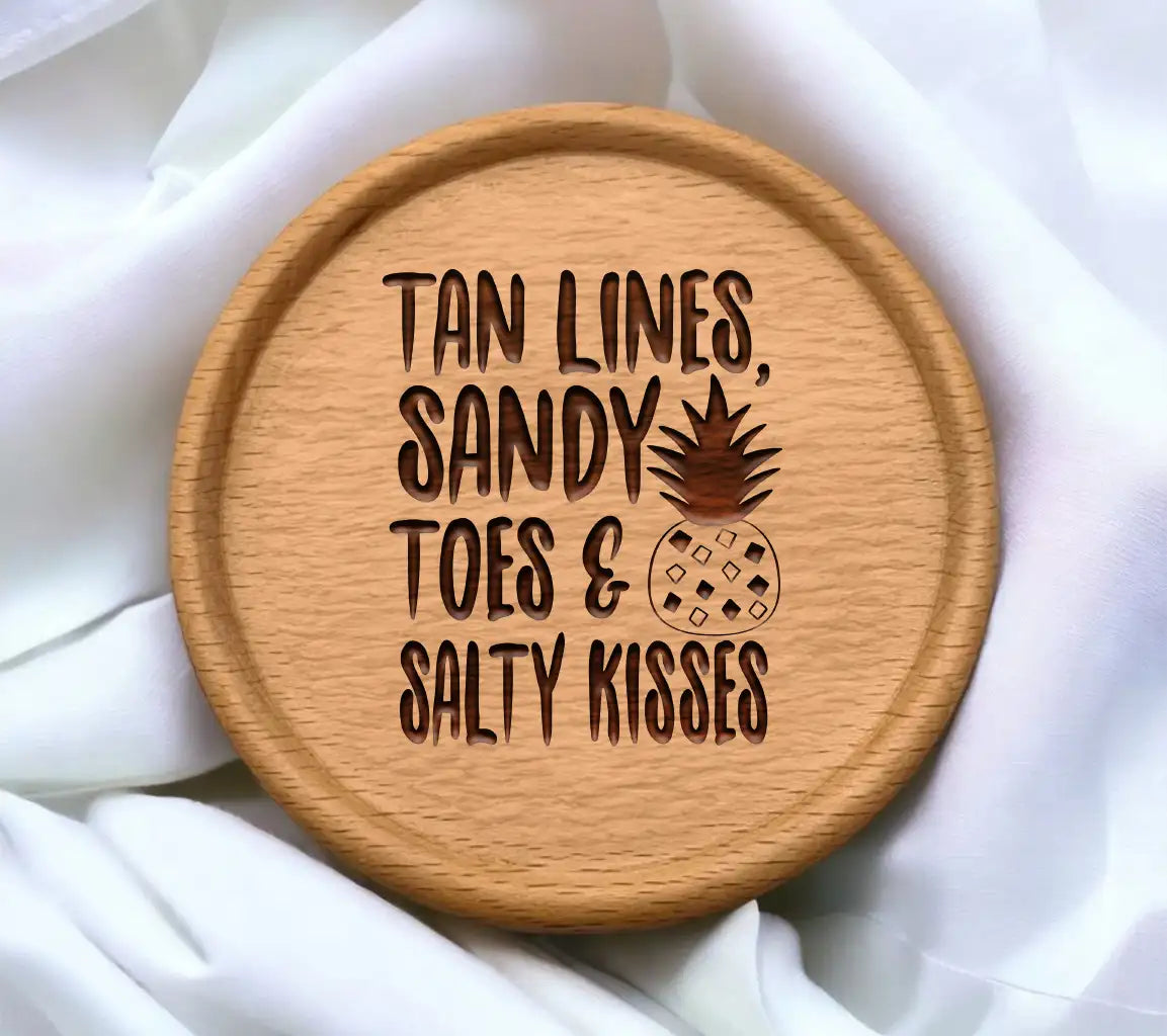 Tan Lines & Salty Kisses SVG SVG