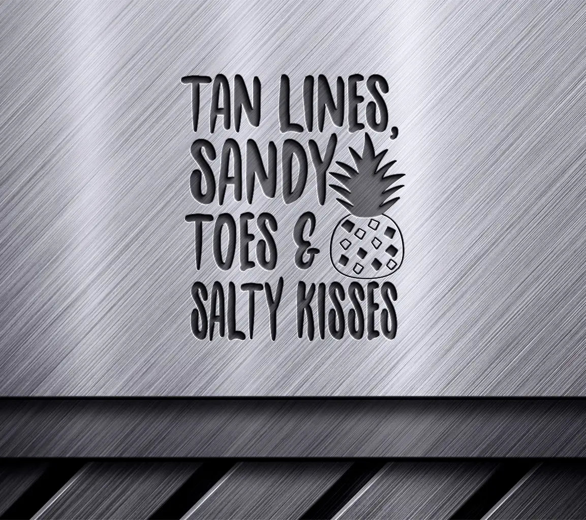 Tan Lines & Salty Kisses SVG SVG