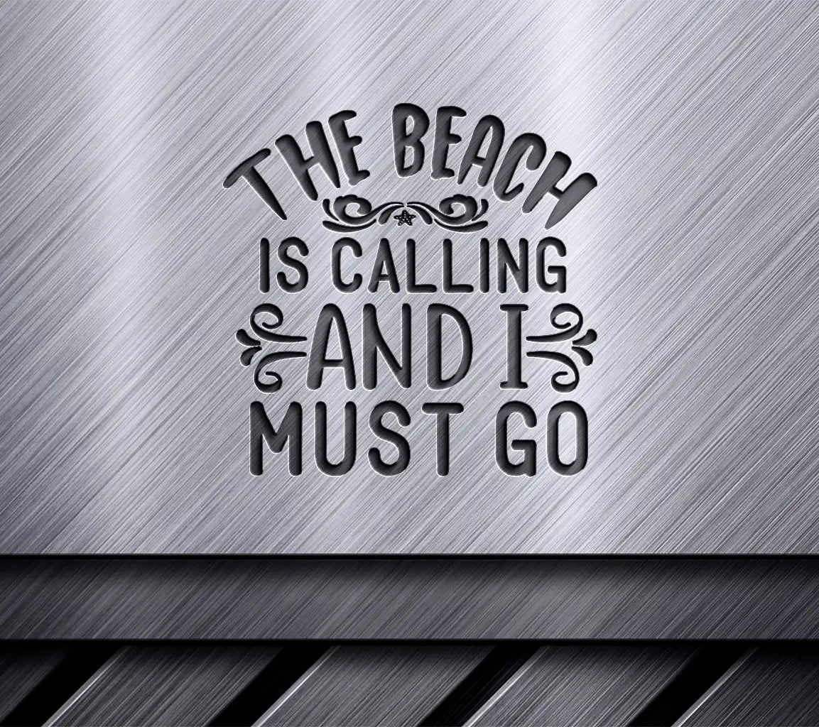 Beach Calling SVG Design SVG