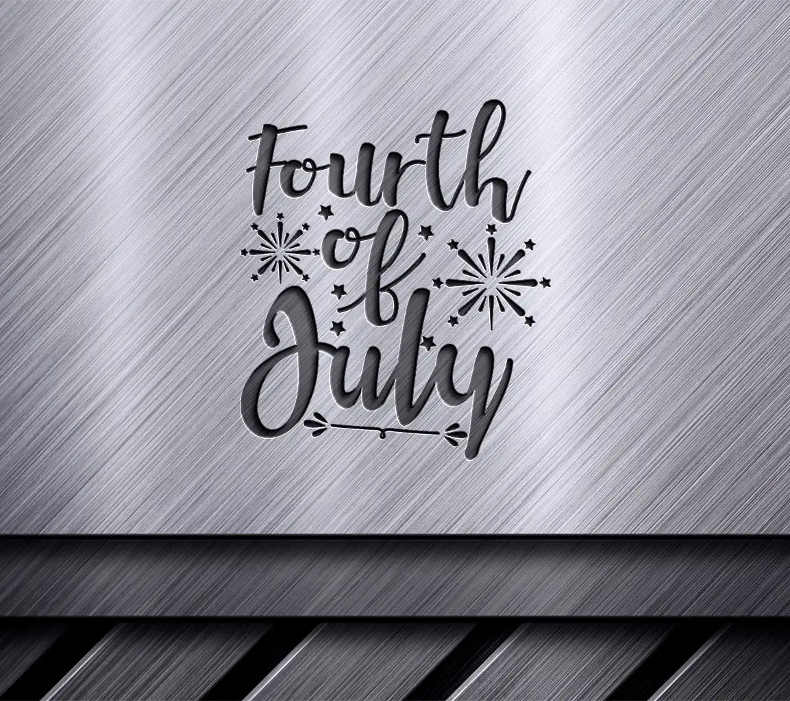 4th of July Fireworks SVG Sign SVG