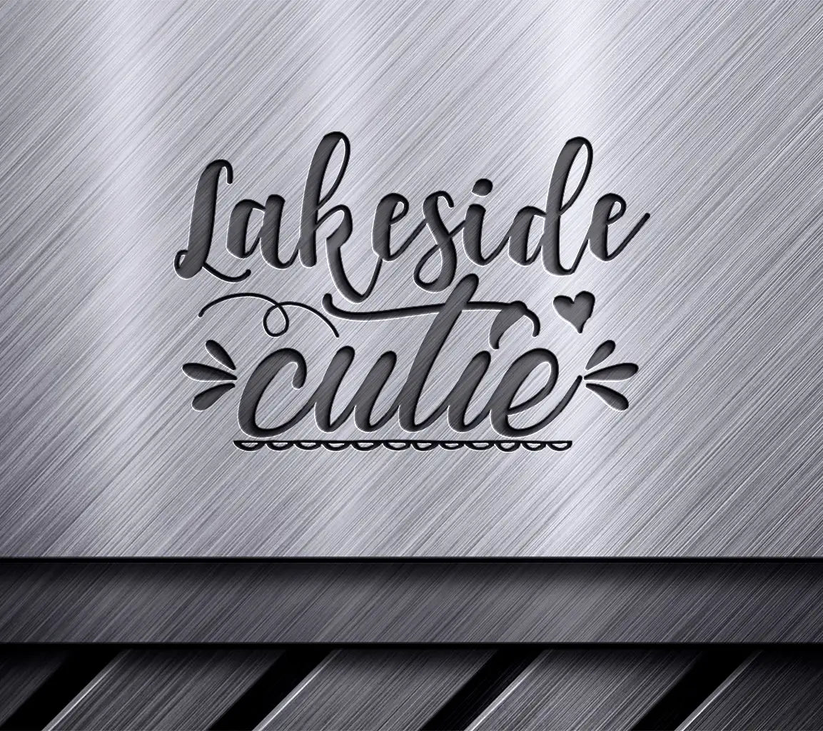 Lakeside Cutie Pink Orange SVG SVG