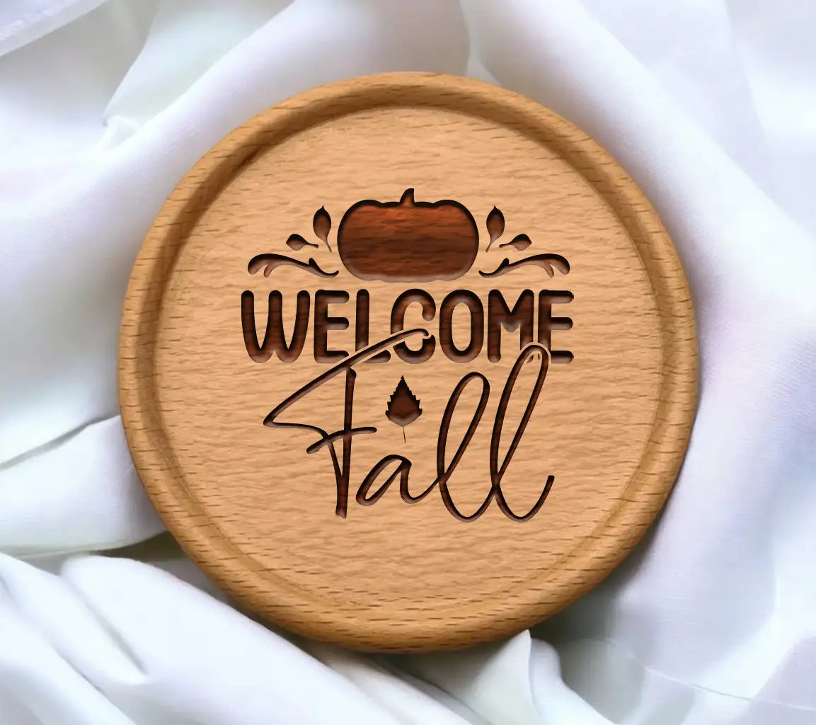 Welcome Fall Pumpkin SVG  SVG