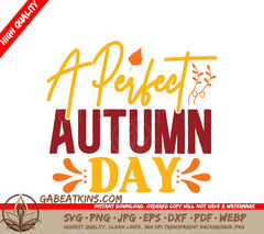 Autumn Day SVG  SVG