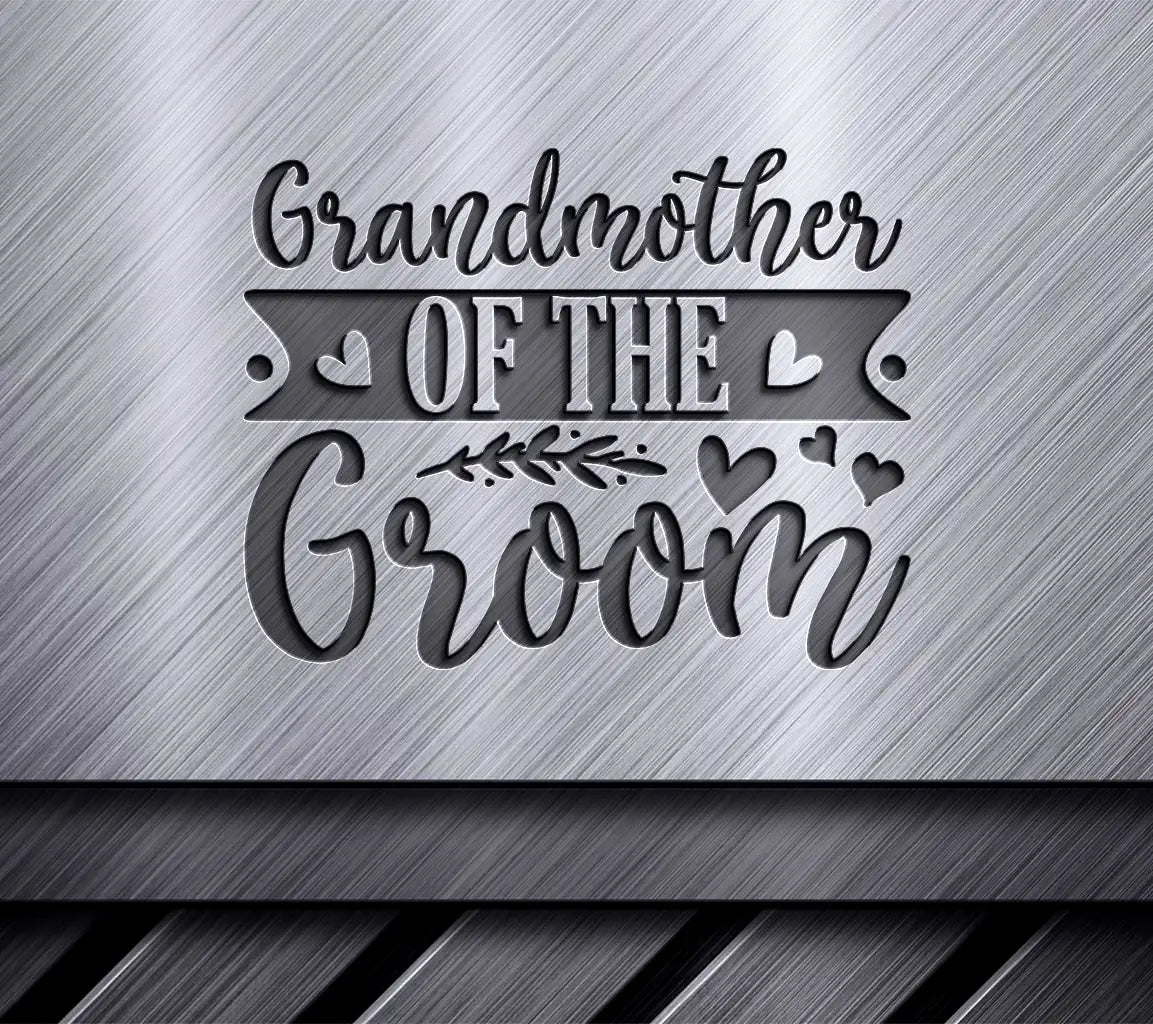 Grooms Mother SVG Design SVG