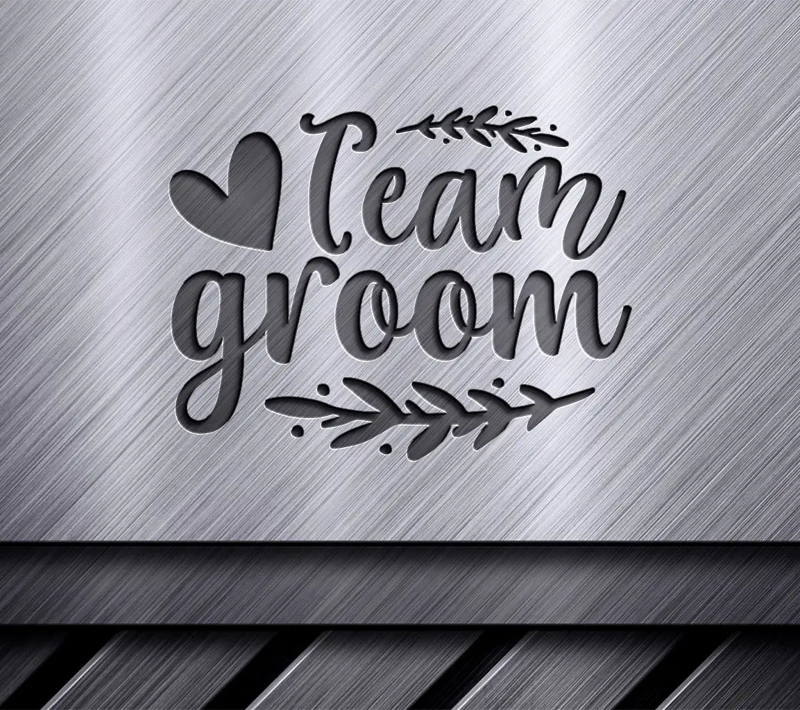 Team Groom SVG  SVG