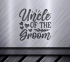 Uncle of the Groom SVG Design SVG