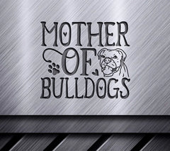 Mother of Bulldogs SVG Design SVG