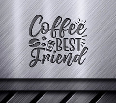 Coffee Best Friend SVG Design SVG