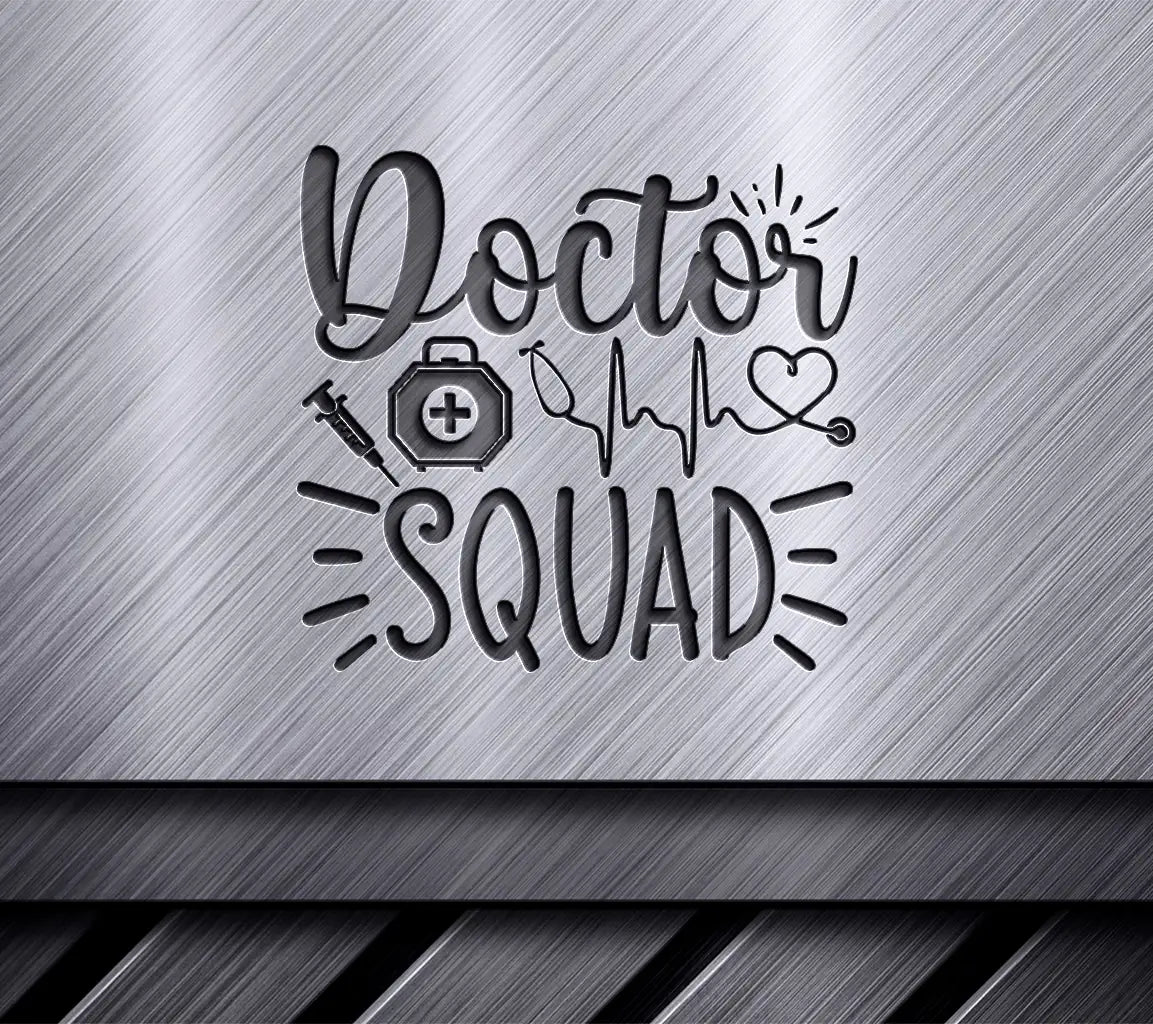 Doctor Squad SVG  Poster SVG