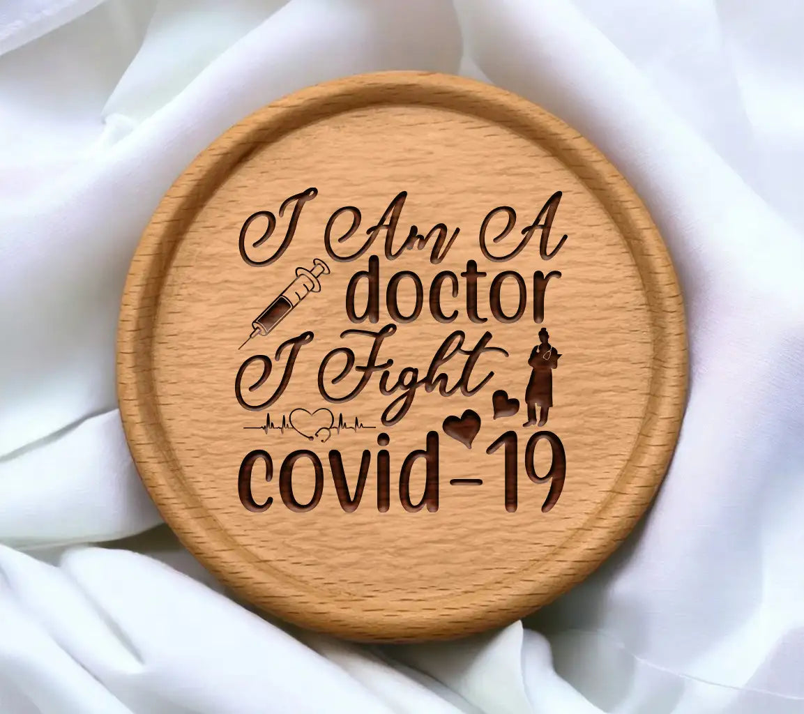 Doctor Fight COVID-19 SVG SVG