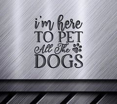 Pet All Dogs SVG Design SVG