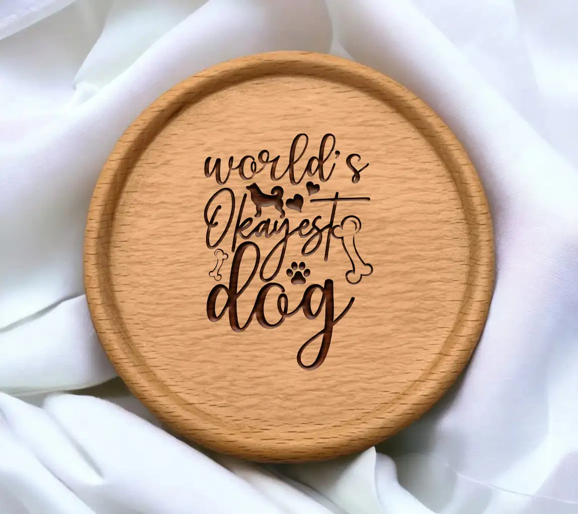 Worlds Okayest Dog SVG Design SVG