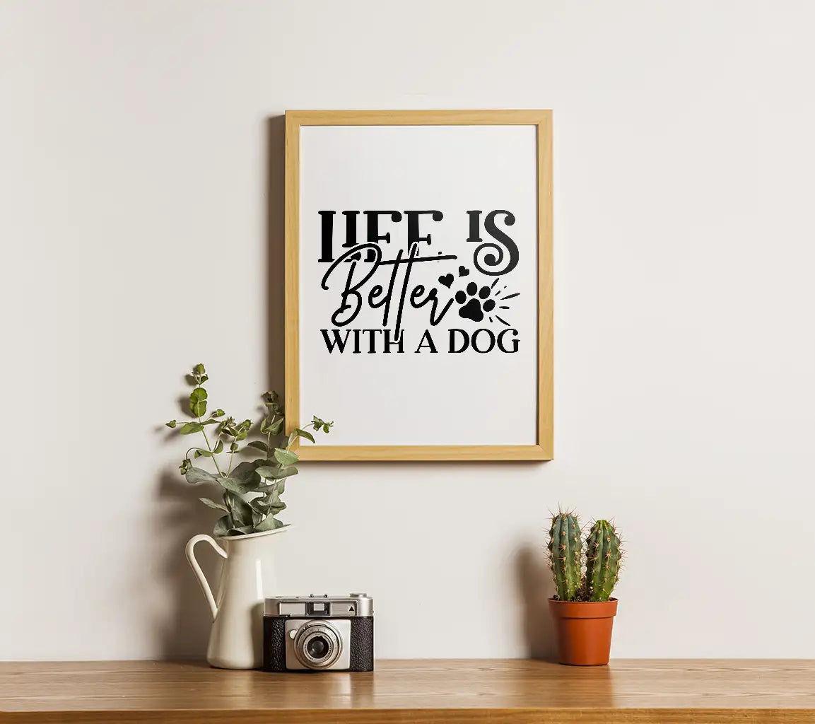 Life Is Better With Dog SVG SVG