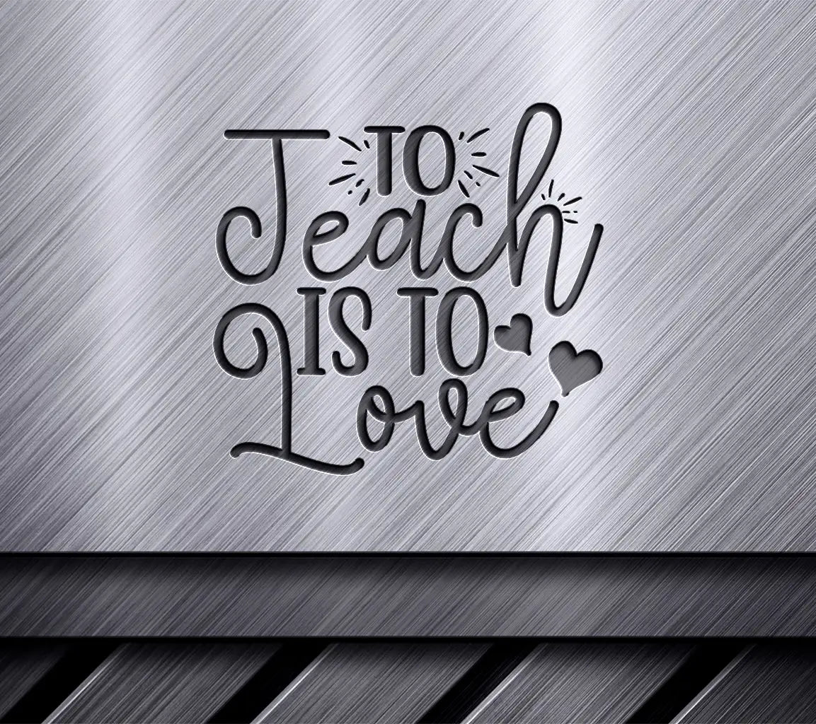  Teacher Love SVG SVG