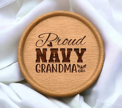 Proud Navy Grandma SVG Design SVG