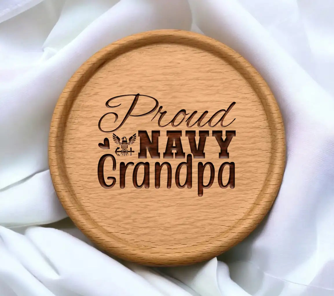 Proud Navy Grandpa SVG SVG