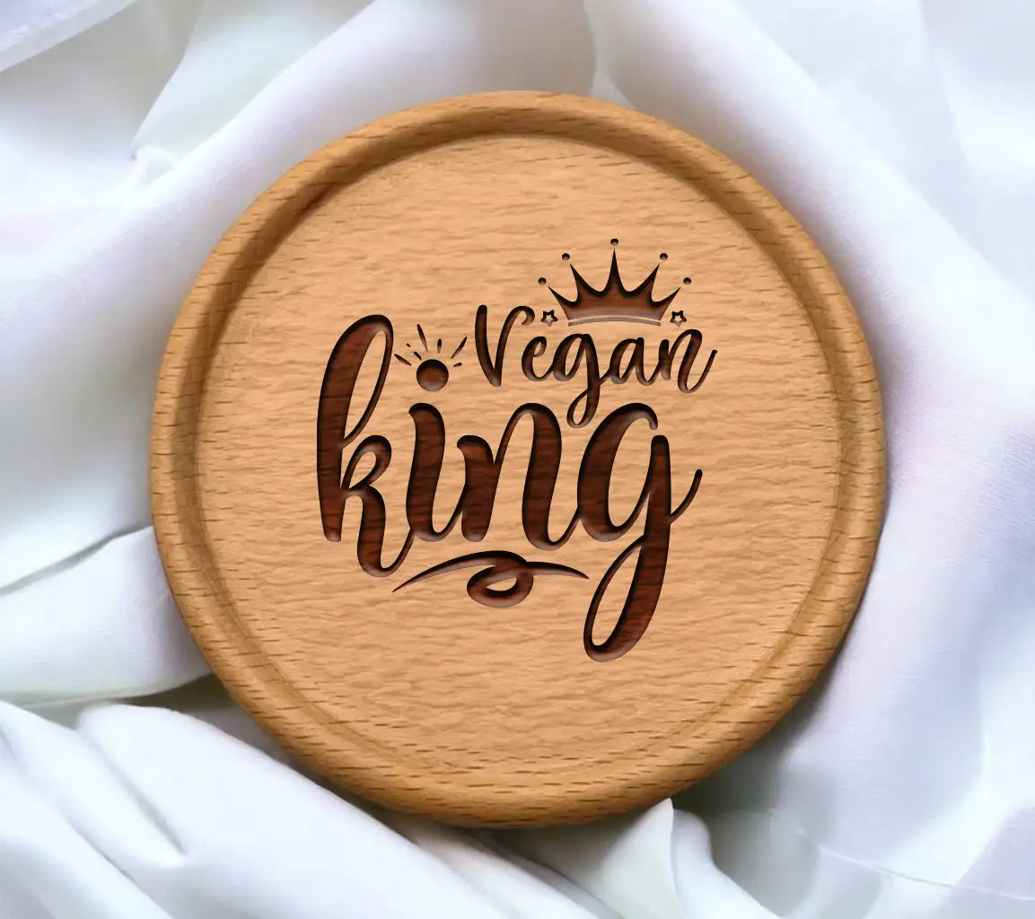 Vegan King Crown SVG SVG