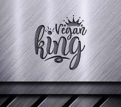 Vegan King Crown SVG SVG