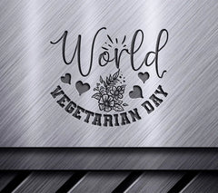 World Vegetarian Day Flower SVG SVG