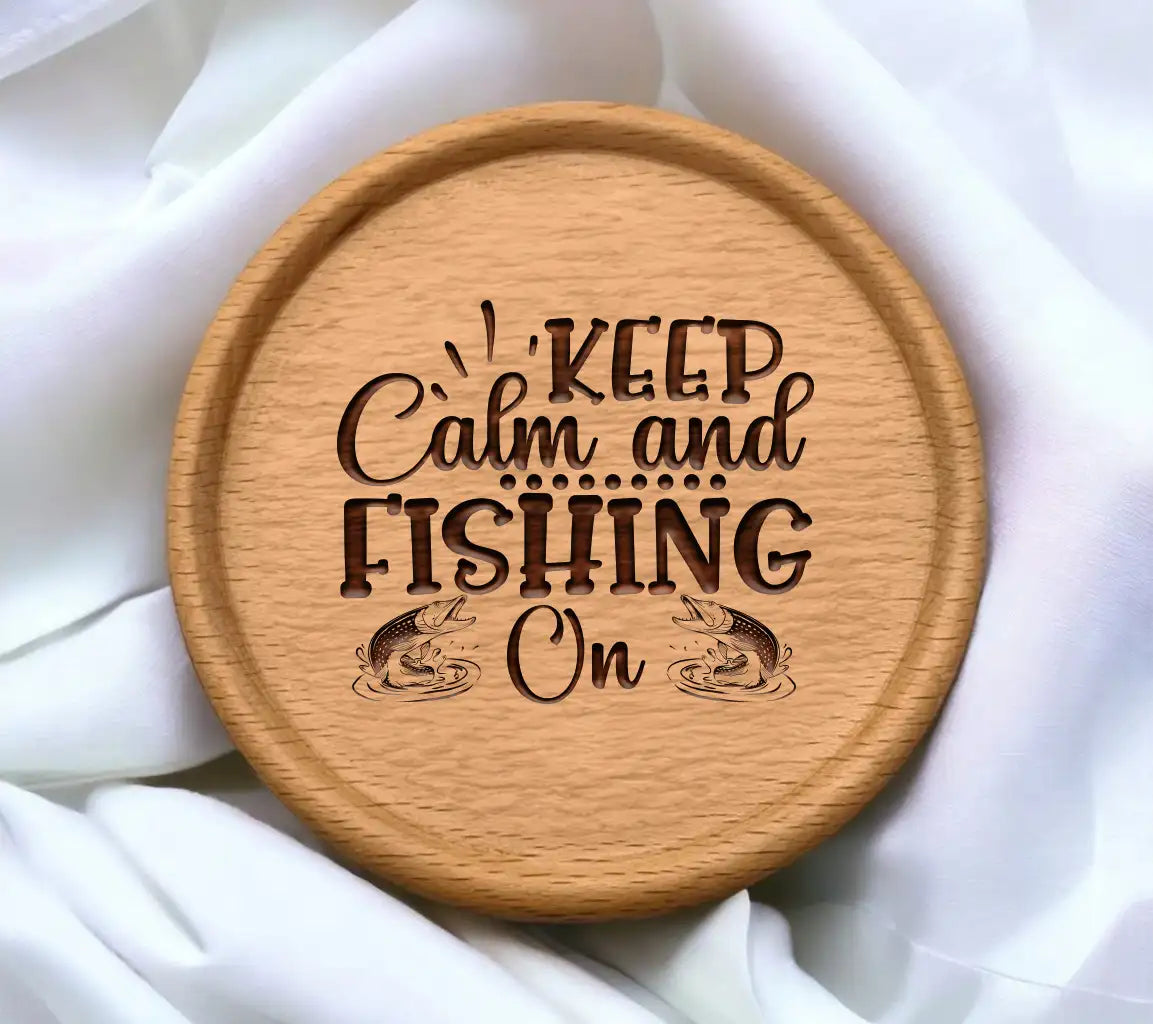 Keep Calm & Fish SVG  SVG