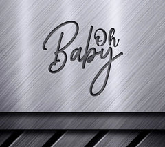 Cursive Baby SVG Design  SVG