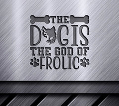 Dog Frolic SVG  SVG