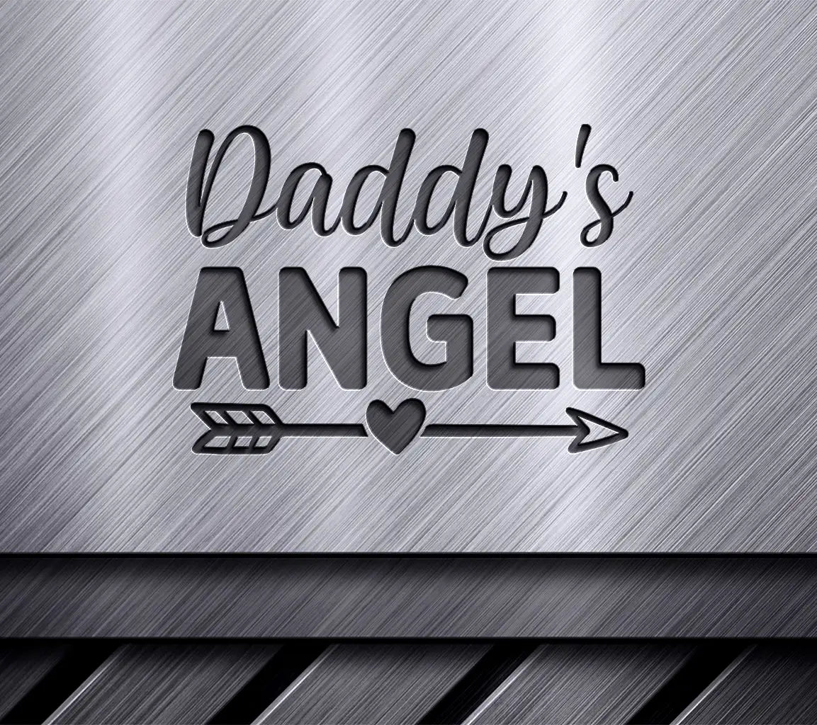 Daddys Angel Arrow SVG SVG