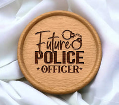 Future Police Officer SVG Design SVG