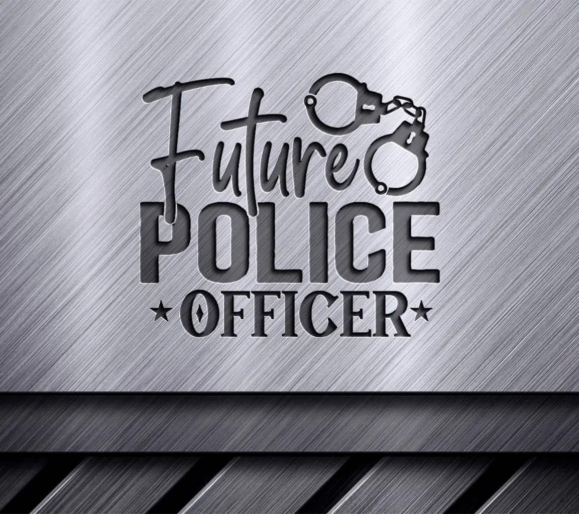 Future Police Officer SVG Design SVG