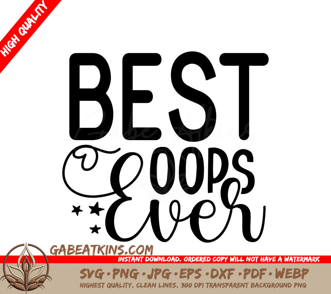 Best Oops SVG