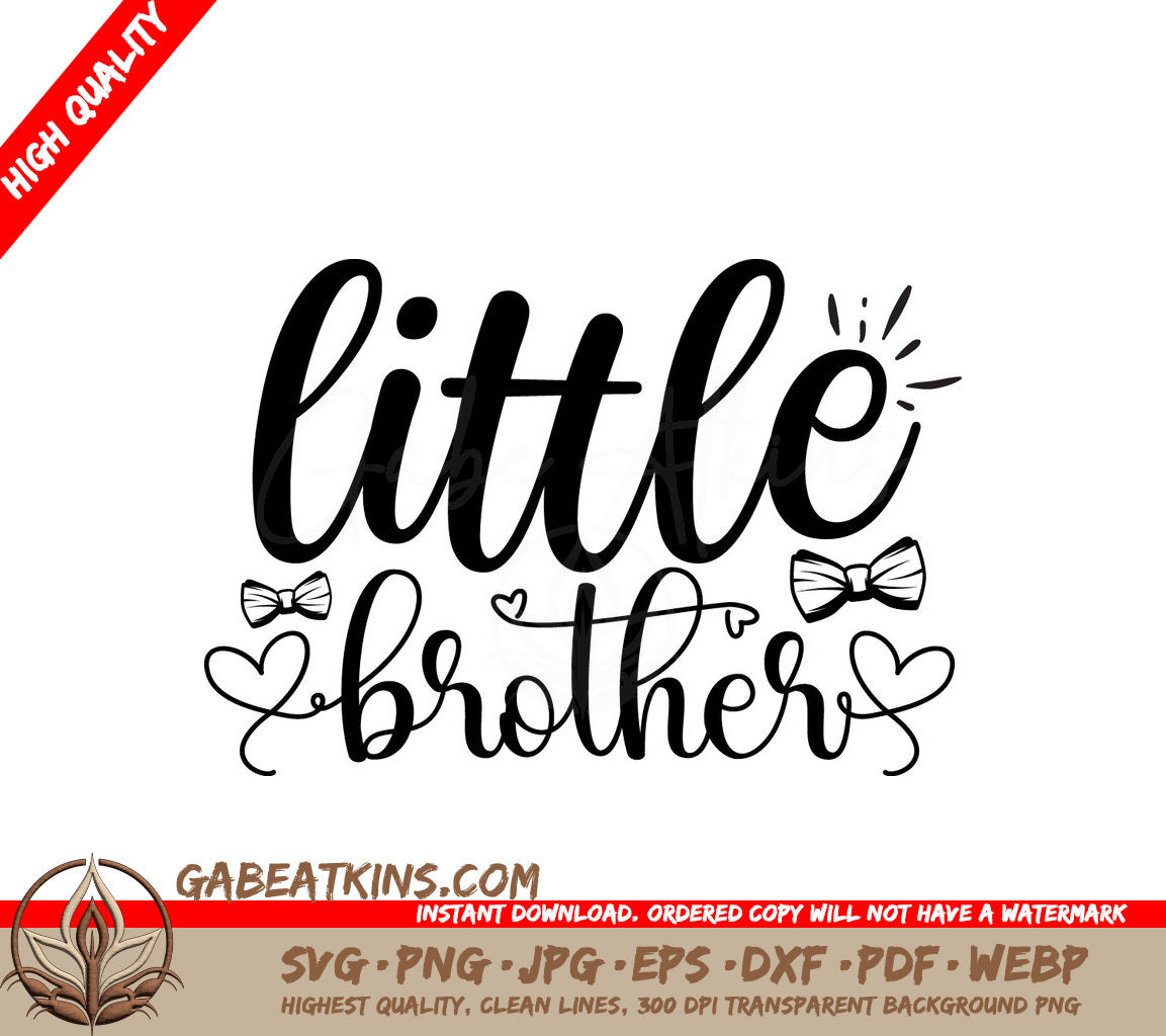  Little Brother SVG SVG