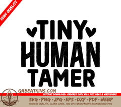 Tiny Human Tamer SVG  SVG