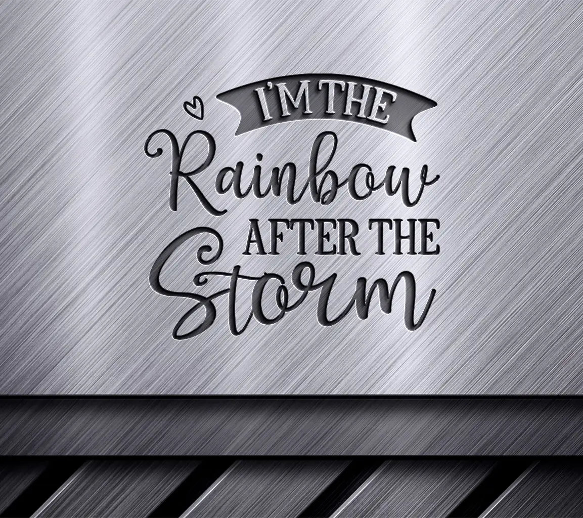 Rainbow After The Storm SVG SVG