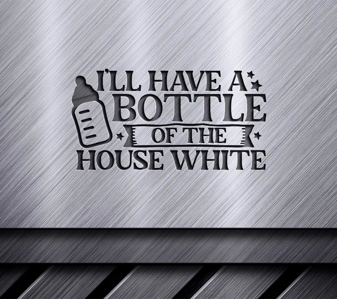 House White Wine SVG Design SVG