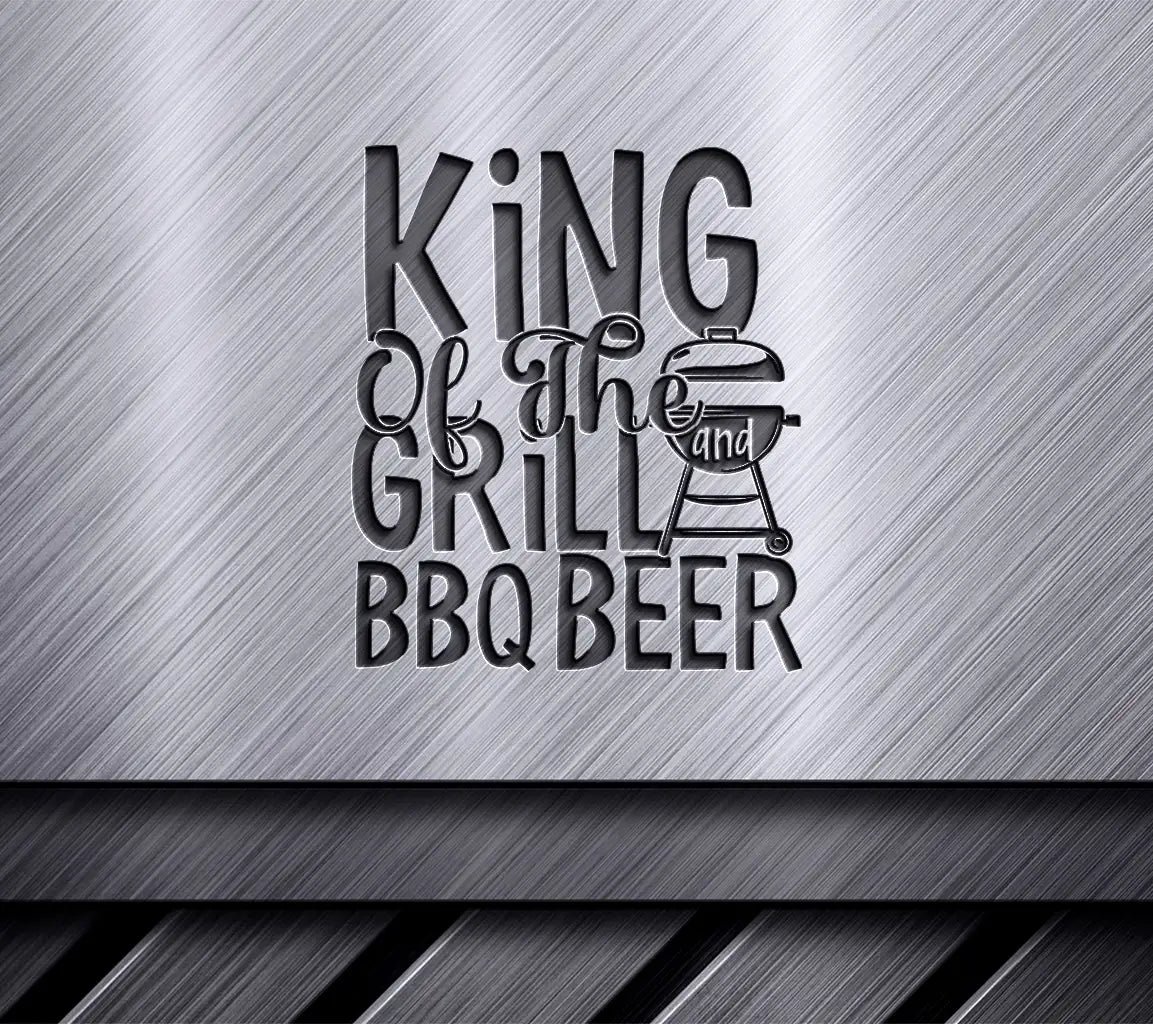 King of the Grill SVG Sign SVG