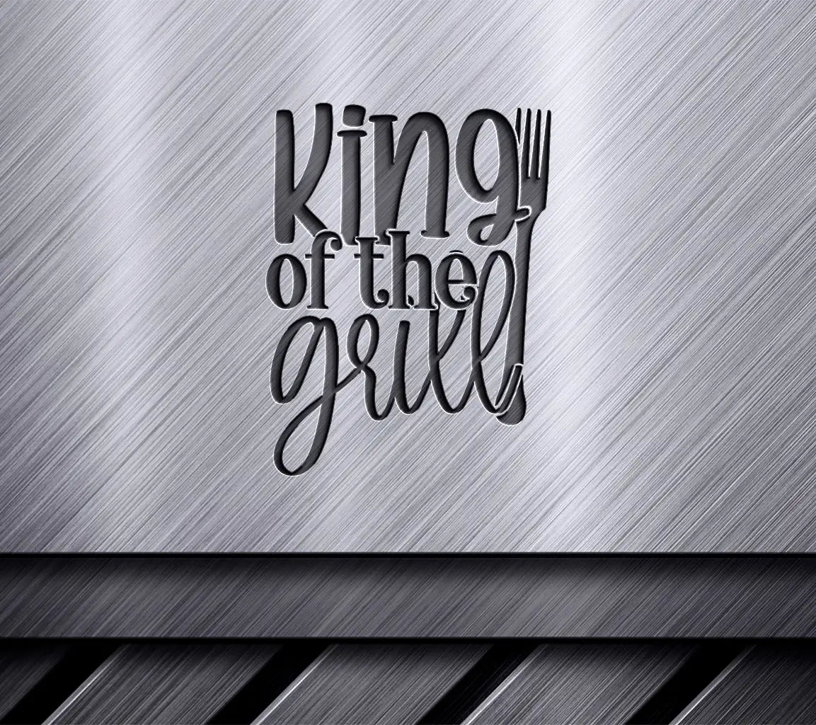 King of the Grill SVG Sign SVG