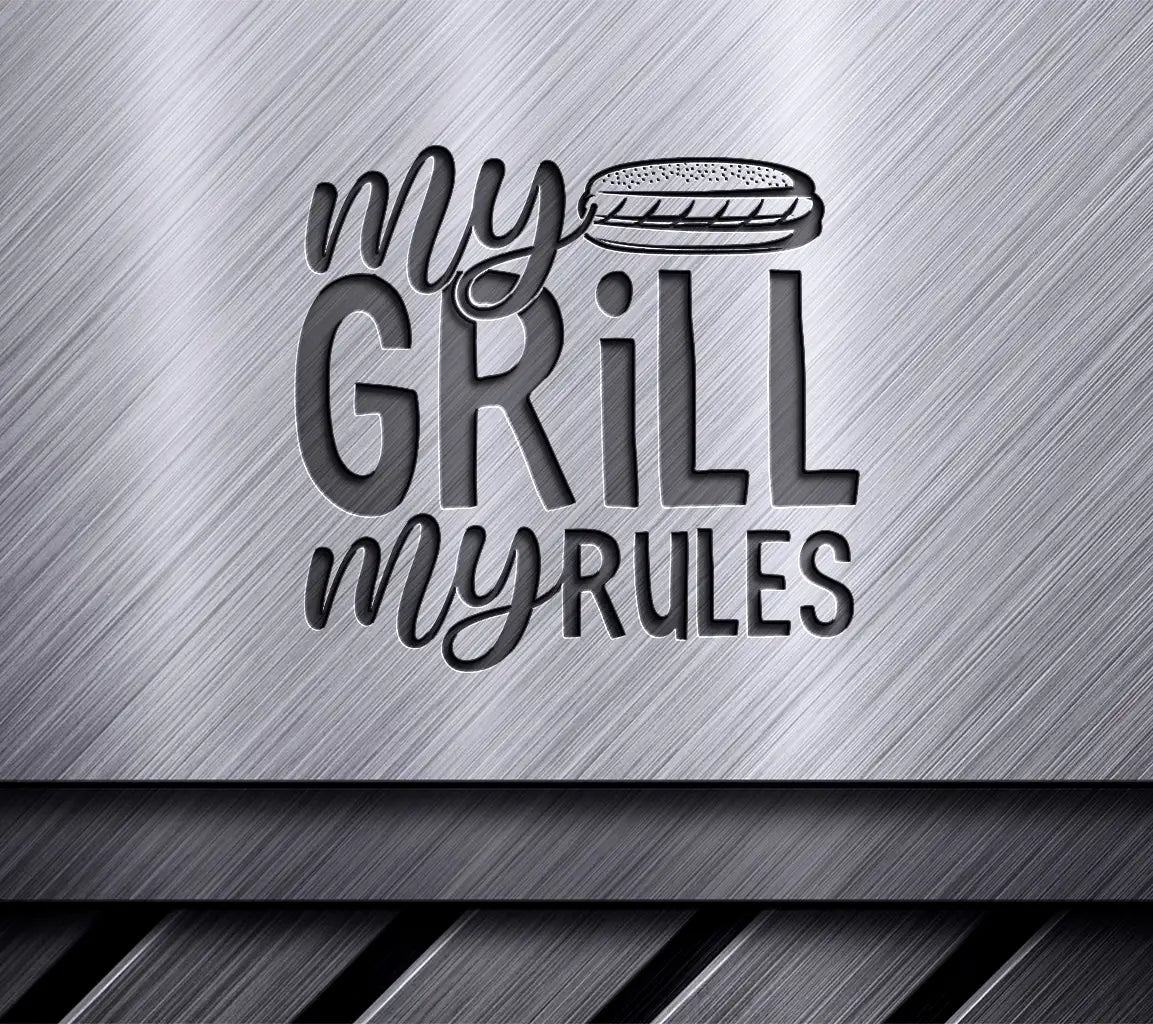 Grill Rules Hot Dog SVG SVG