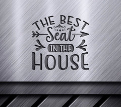 Bathroom Quote SVG Best Seat SVG