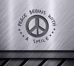 Peace Smile SVG Design SVG