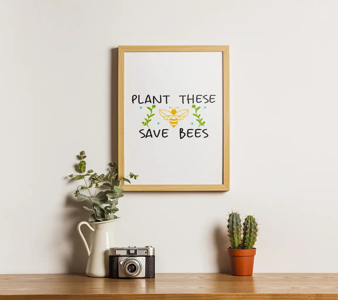 Plant These Save Bees SVG SVG